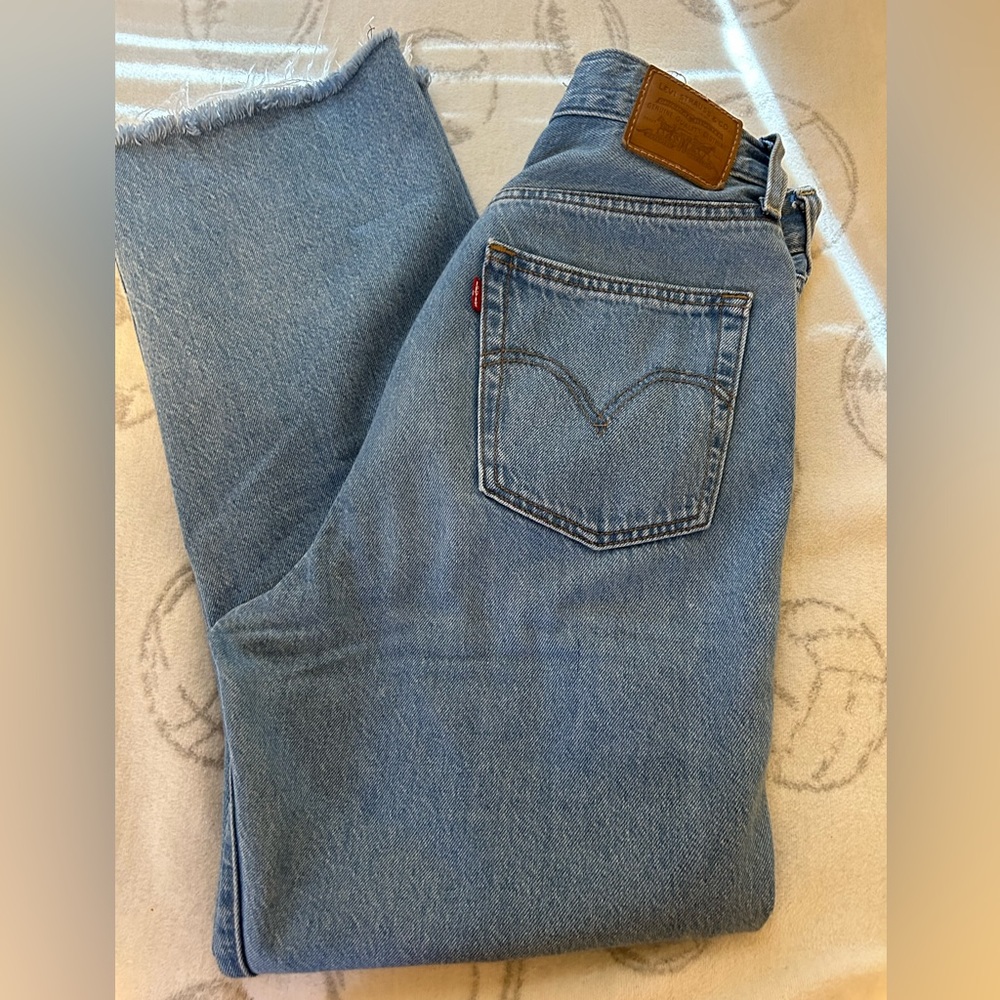 Levi’s ribcage straight ankle